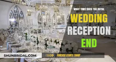 Royal Wedding Reception End Time: When Does the Celebration Conclude?