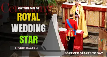 Royal Wedding Spotlight: When Does the Ceremony Begin?
