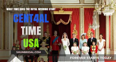 Royal Wedding Start Time: Central USA Viewing Guide