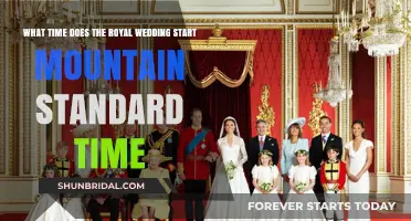 Royal Wedding Start Time: Mountain Standard Time Schedule Revealed