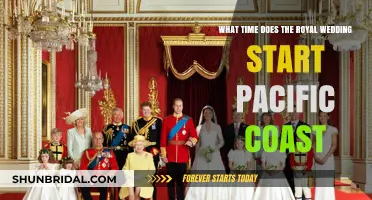 Royal Wedding Start Time: Pacific Coast Viewing Guide