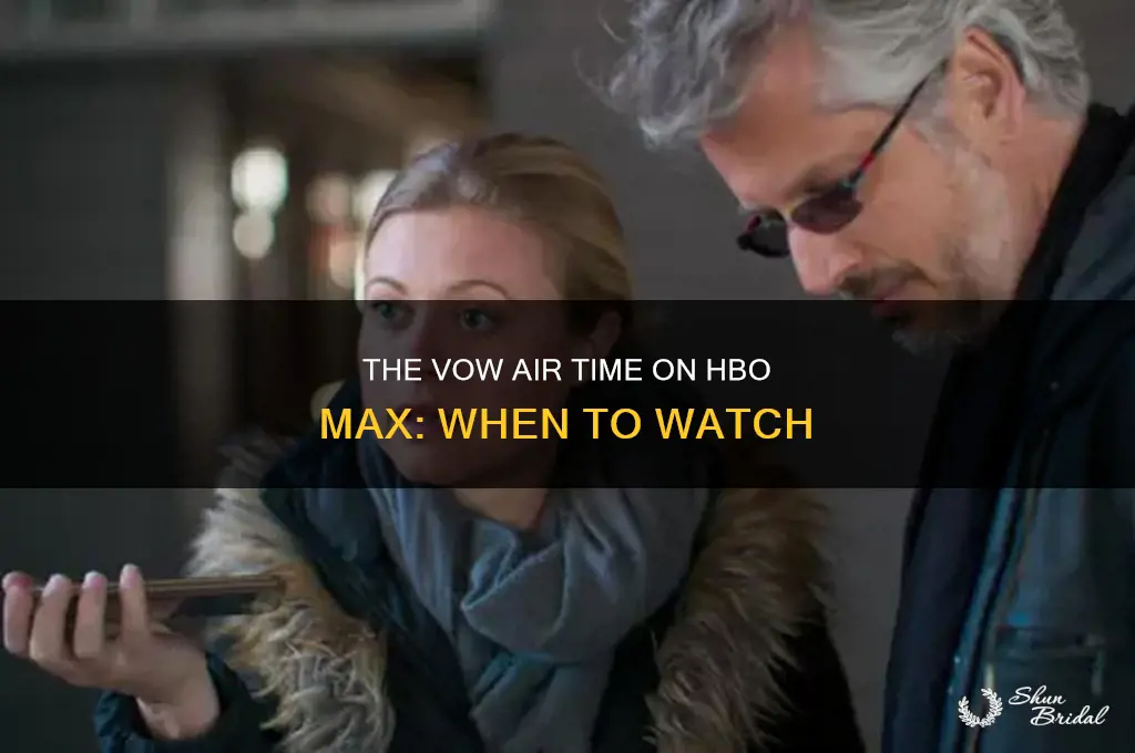 what time does the vow air on hbo max