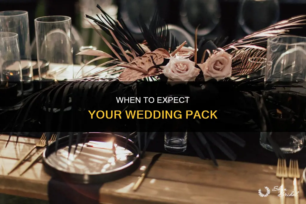 what time does the wedding pack come out