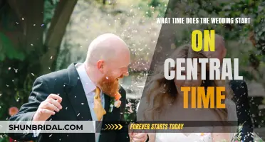 The Wedding Commencement: Central Time Zone Edition