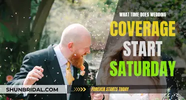 When Does Wedding Photography Coverage Commence on Saturdays?