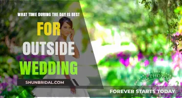 Perfect Timing: Ideal Daylight Hours for Your Outdoor Wedding Ceremony