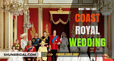 East Coast Royal Wedding: What Time to Tune In?