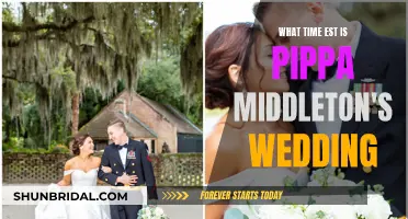Pippa Middleton's Wedding: Timing and EST Conversion