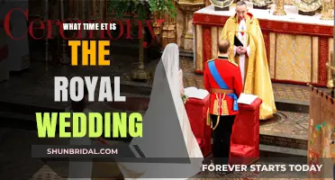 Royal Wedding Time: When to Tune In ET for the Ceremony