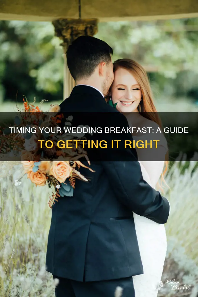 what time for wedding breakfast