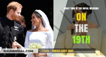 Royal Wedding Schedule: When to Tune In on May 19th
