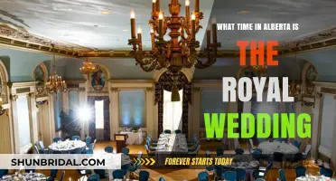 Alberta Time Guide: When to Watch the Royal Wedding Live