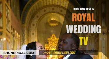 Royal Wedding TV Schedule: California Viewing Times Revealed