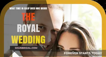 NBC's Royal Wedding Coverage: California Airtime Revealed