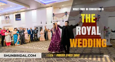 Royal Wedding Time in Edmonton: When to Tune In