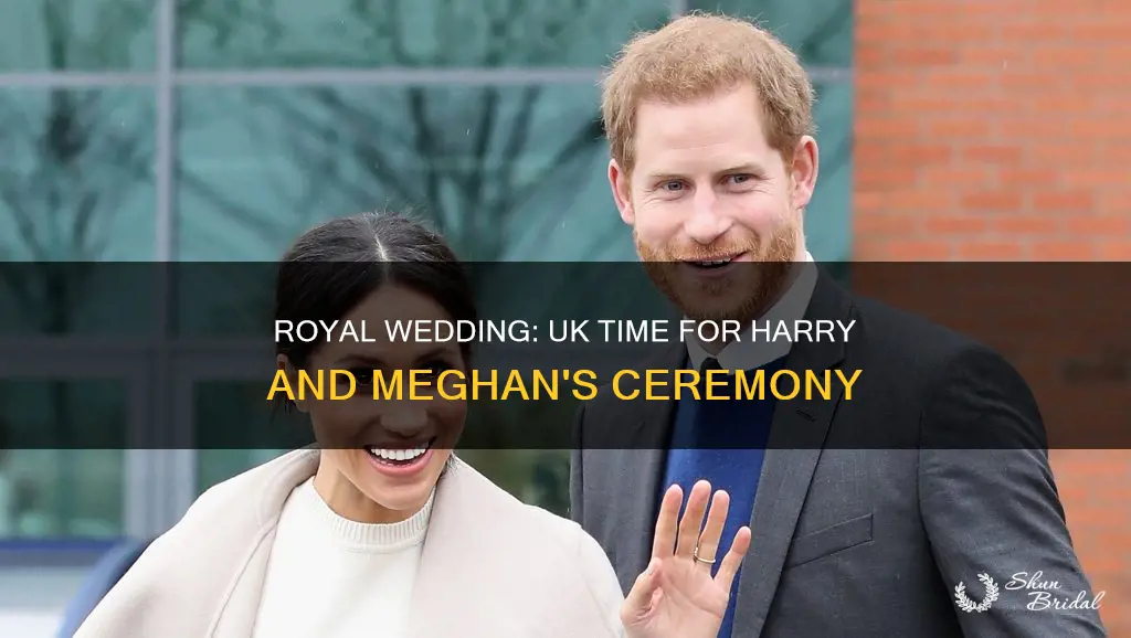 what time in england does harty and meghans wedding start