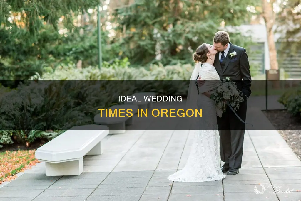 what time in iregon is the wedding