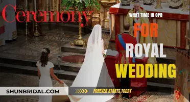 Royal Wedding OPB Time: When to Tune In for the Ceremony