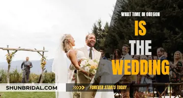 Best Time for a Wedding in Oregon