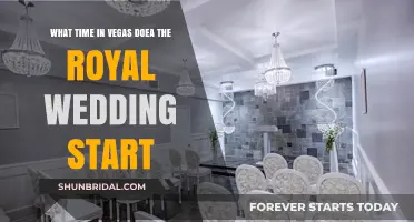 Vegas Royal Wedding Start Time: When to Tune In