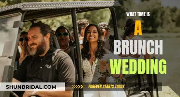 Brunch Wedding Timing: What Hour to Say "I Do"?