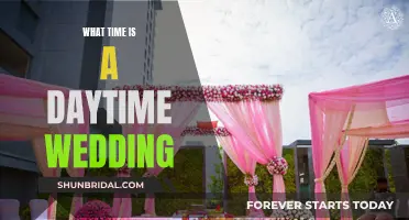 Daytime Wedding Hours: The Best Time to Say "I Do
