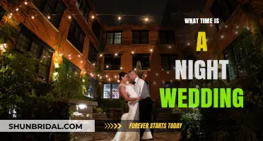 When to Host a Night Wedding: Timing Tips for Your Evening Celebration