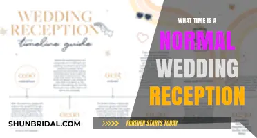 Evening Wedding Receptions: What Time to Start?