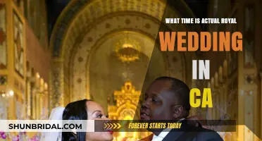 Royal Wedding in California: Exact Time and Details Revealed