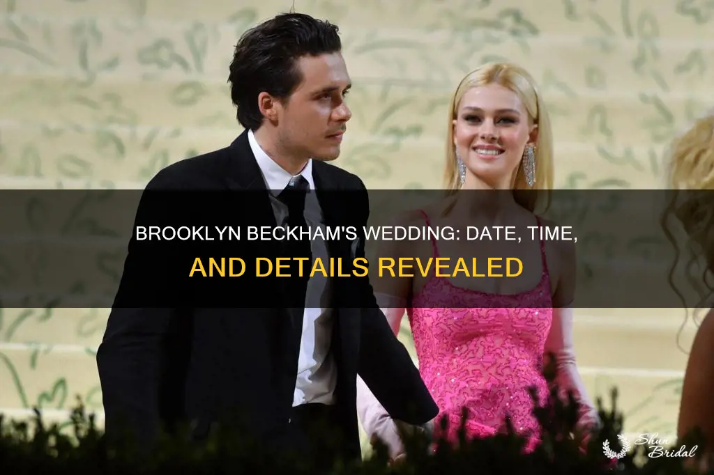 what time is brooklyn beckham