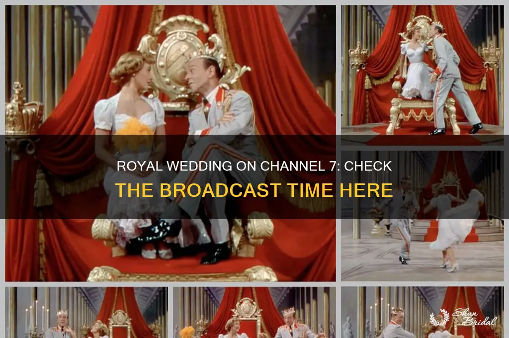what time is channel 7 showing the royal wedding