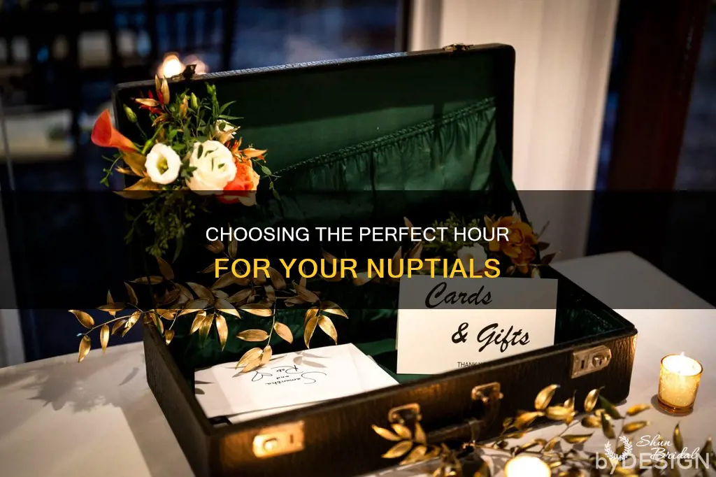 what time is good for wedding ceremny