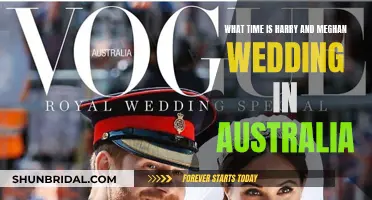 Harry-Meghan Wedding: Australian Viewing Time