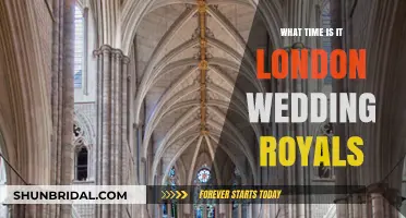 London Royal Wedding: What Time to Tune In?