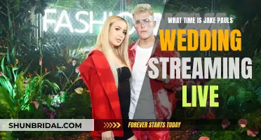 Jake Paul's Wedding: Live Stream Times Revealed