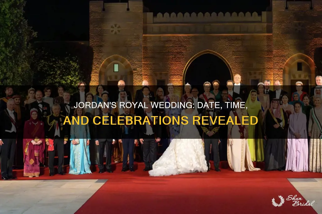 what time is jordan royal wedding