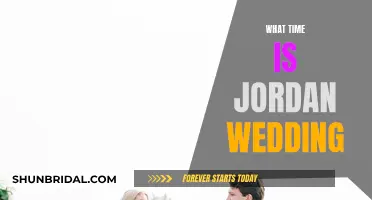 Jordan's Wedding Countdown: Time and Date Revealed