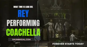 Lana Del Rey's Coachella Performance Time Revealed