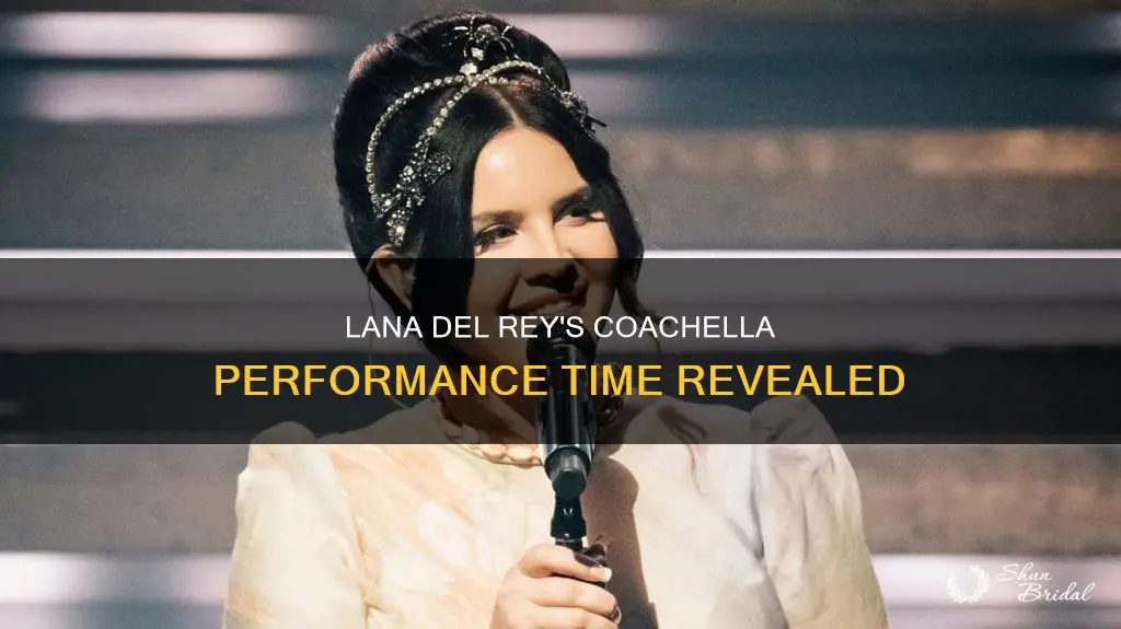 what time is lana del rey performing coachella