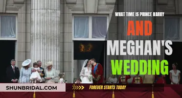 Harry and Meghan's Wedding Time