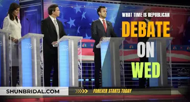Republican Debate Time: When to Tune In