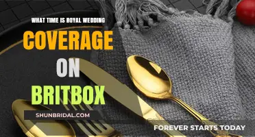 Royal Wedding Coverage: When to Watch on BritBox