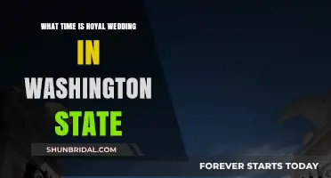 Washington State Royal Wedding: Start Time and Details Revealed