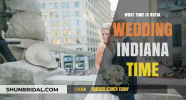 Royal Wedding Time: Indiana's Schedule for the Big Event