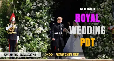 Royal Wedding PDT Time: When to Tune In and Celebrate