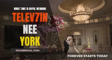 Royal Wedding Telecast: New York Timing Revealed