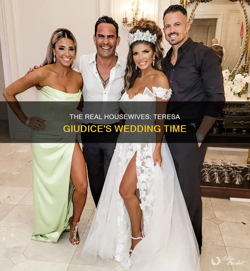 what time is teresa giudice wedding