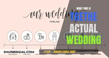The Time of I Dos: Wedding Hour Logistics