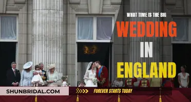 The Big Wedding: Timing and Traditions in England