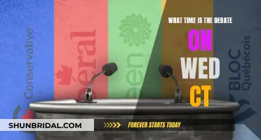 Upcoming Wednesday Debate: What Time is it On?